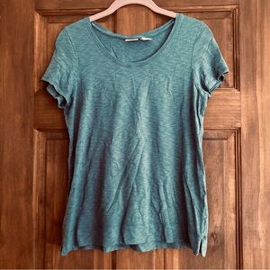 St. Tropez Cadet Blue/Green SS Tee Large